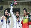 نخستین مدال طلای کاروان ایران بدست آمد/ بانوان تیرانداز گل کاشتند