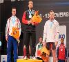 کیانوش رستمی فاتح مدال طلای وزنه برداری قهرمانی جهان