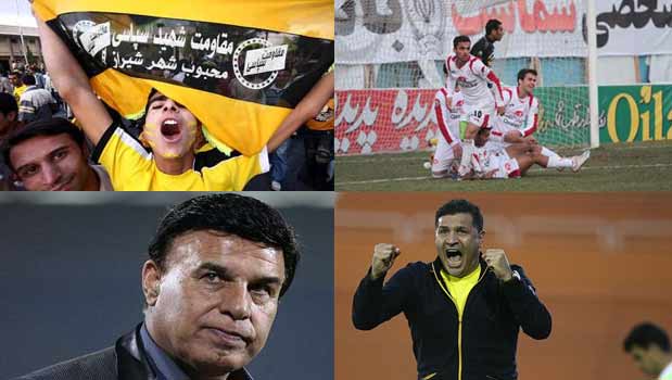 هفته بیست و هشتم رقابتهای لیگ برتر فوتبال باشگاههای ایران با شکست سنگین تیمهای آلومینیوم هرمزگان و پیکان پیگیری شد.