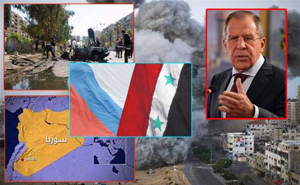 
وزیر خارجه روسیه از مواضع واشنگتن، لندن و پاریس در قبال دولت سوریه به شدت انتقاد کرد.