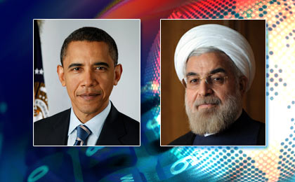 باراک اوباما رئیس جمهور ایالات متحده امریکا، در تماس تلفنی با حسن روحانی رئیس جمهور کشورمان، با وی گفت وگو کرد.