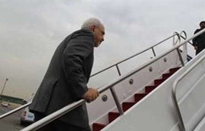 محمد جواد ظریف وزیر امور خارجه ایران، تهران را به مقصد مسقط ترک کرد.
