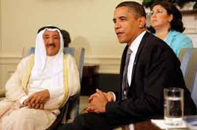 کاخ سفید اعلام کرد، شیخ صباح الاحمد الجابر الصباح، امیر کویت ۱۳ سپتامبر(۲۲ شهریور) در واشنگتن با باراک اوباما دیدار و در خصوص مسایل خاورمیانه گفتگو می کند، این سفر درحالی انجام خواهد شد که آمریکا به دنبال اقدام نظامی بر ضد سوریه است.