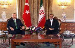رجب طیب اردوغان در نشست مذاکرات مشترک هیات های عالی رتبه ایران و ترکیه اعلام کرد که دو کشور از رویکرد یکسانی برای مبارزه با تروریسم برخوردار هستند