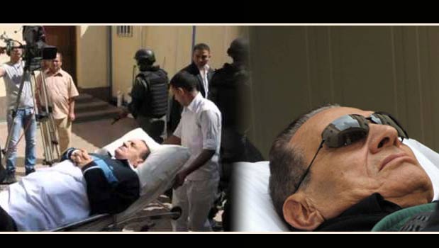 شبکه تلویزیونی النیل مصر در خبر فوری از وخیم شدن حال حسنی مبارک دیکتاتور مخلوع این کشور خبر داد.