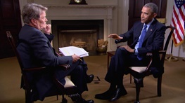 باراک اوباما رئیس جمهوری آمریکا در گفتگو با استیو کرافت مجری شبکه تلویزیون سراسری سی.بی.اس آمریکا گفت: دوست دارم بازهم در این پست خدمت کنم اما حیف که نمی شود.