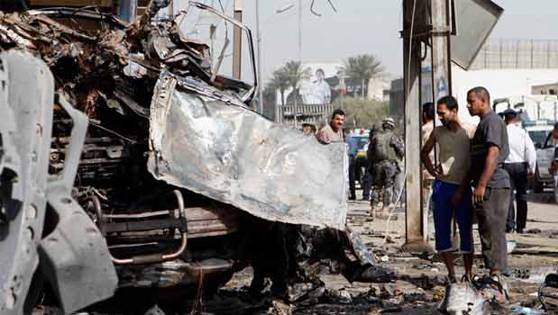 پلیس عراق اعلام کرد :در تیراندازی ها و انفجارهایی که روز سه شنبه در این کشور روی داد، در مجموع یازده نفر کشته و بیست و پنج نفر دیگر زخمی شدند.