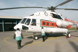 رئیس اورژانس کشور از استقرار بالگردهای اورژانس در هفت شهر خبر داد.
