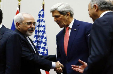 مذاکرات دو جانبه محمد جواد ظریف و جان کری در وین آغاز شد .