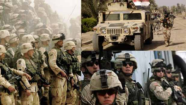 پرس تی وی: نیروهای آمریکایی مستقر در اردن برای اقدام نظامی در سوریه آماده می شوند .