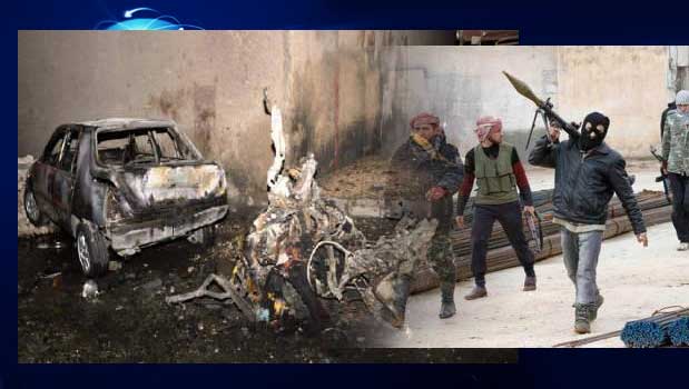 گروههای مسلح تروریستی در سوریه در ادامه نقض اتش بس برقرار شده از روز عید قربان به یک مرکز ایست بازرسی در منطقه یبرد در ریف دشمق حمله کردند.