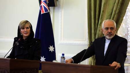 محمدجواد ظریف' وزیر امور خارجه روز سه شنبه در نشست خبری با همتای استرالیایی خود در کانبرا شرکت کرد و گفت روابط ایران و استرالیا وارد فصل جدیدی شده است.