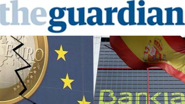 نشریه گاردین نوشت: در حالیکه فرصت برای بانک های اسپانیا رو به اتمام است، بحران یورو تشدید می شود.