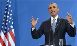 «باراک اوباما» رئیس‌جمهور آمریکا با حضور در نشست مجمع «سابان» با اذعان به بی‌سابقه بودن تحریم‌های ضدایرانی، گفت مصمم است مسیر دیپلماتیک را برای حل موضوع هسته‌ای ایران بیازماید.
