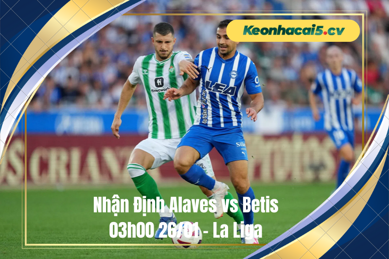 Đội hình dự kiến trước trận Alaves vs Betis