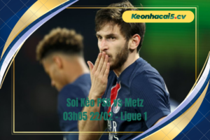 Đội hình dự kiến trước trận PSG vs Metz